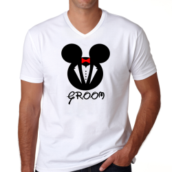 Carra Mickey Groom мъжка тениска 